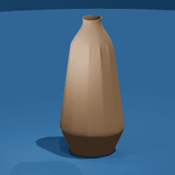Narrow Vase 3d model