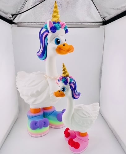 Unicorn Goose Gear for Porch Goose 3d model