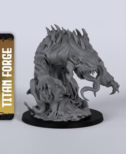 Black Pudding - With Free Dragon Warhammer - 5e DnD Inspired for RPG and Wargamers 3d model