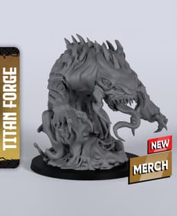 Black Pudding - With Free Dragon Warhammer - 5e DnD Inspired for RPG and Wargamers 3d model