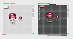 Flexi KPop Demon Hunters Bundle 3d model
