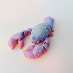 Lobster Flexi and Bucket 3d model