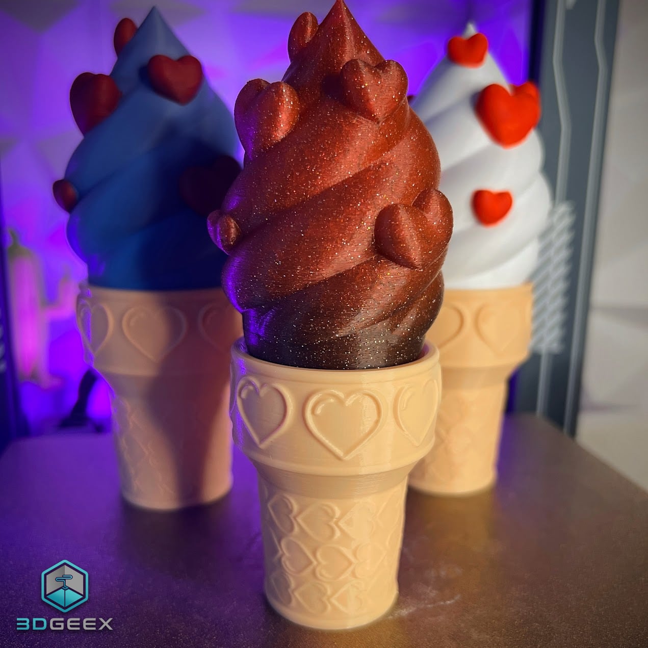 I Love ICE CREAM 3d model