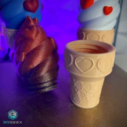 I Love ICE CREAM 3d model