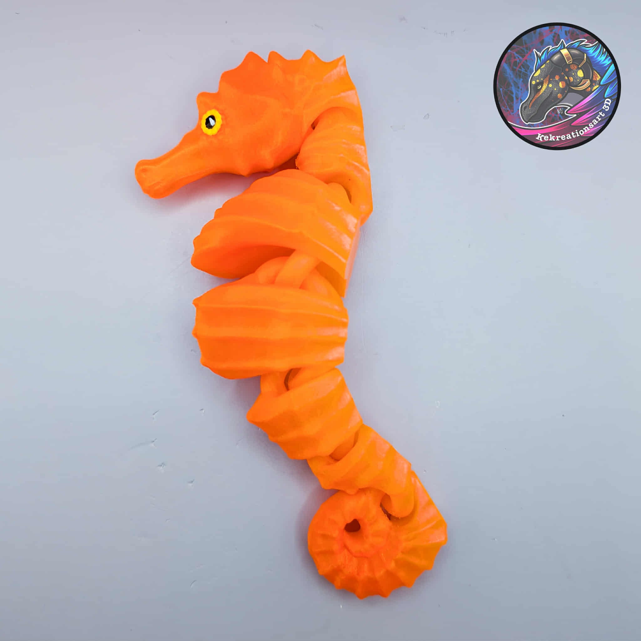 flexi seahorse 3d model