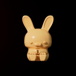 Bunny Ice Cube Mold 3d model