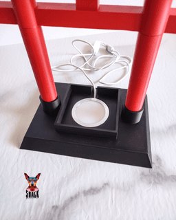 Japanese Temple-Inspired Lamp Set 3d model