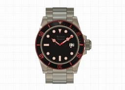 Timeless Regalia Watch 3d model