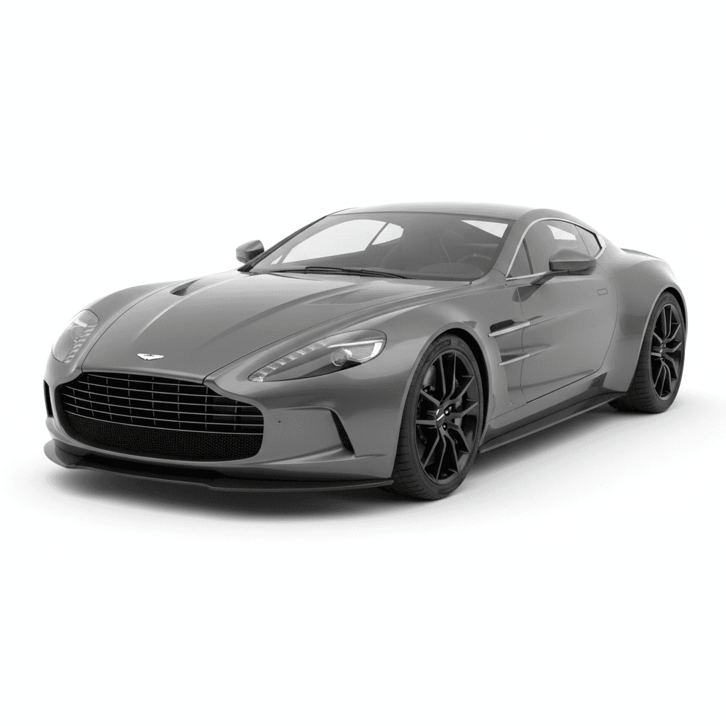Car : Aston Martin One 77 Luxury Supercar 3d model