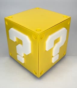 Mario Magnetic Spinning Question Mark Fidget Block 3d model