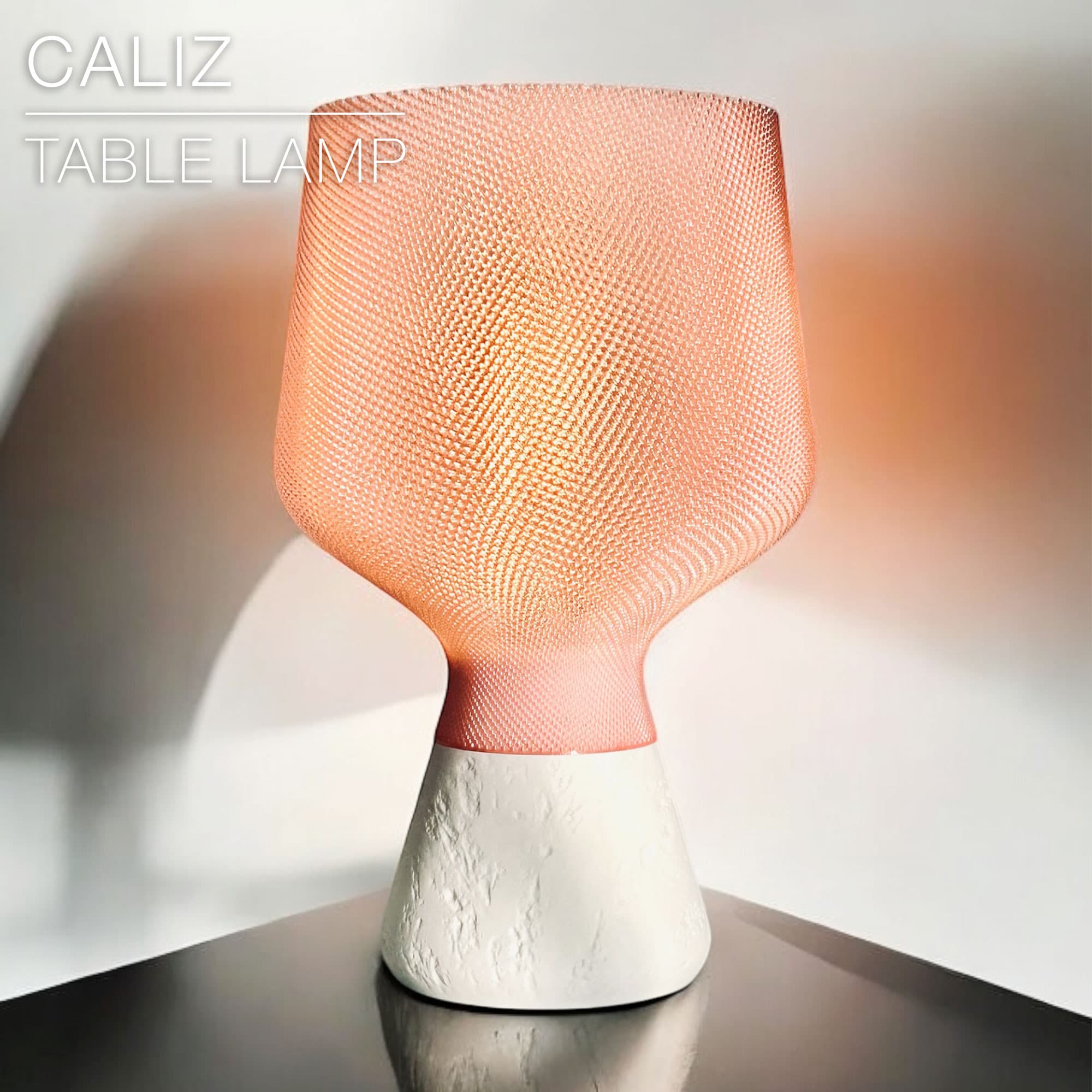 CALIZ | Woven Table Lamp E14 & E26/27 3d model
