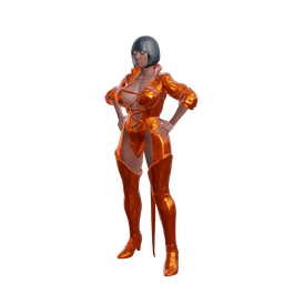Sexy Superhero Woman v2.0 3d model