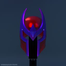 Marvel Rivals - Master of Magnetism Inspired Helmet 3d model