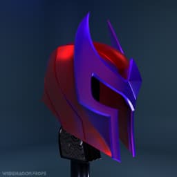 Marvel Rivals - Master of Magnetism Inspired Helmet 3d model