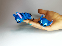 Flexi Stitch Toys, Keychain, Magnet 3d model