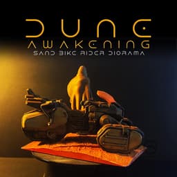 DUNE AWAKENING - Sand Bike Rider 3d model