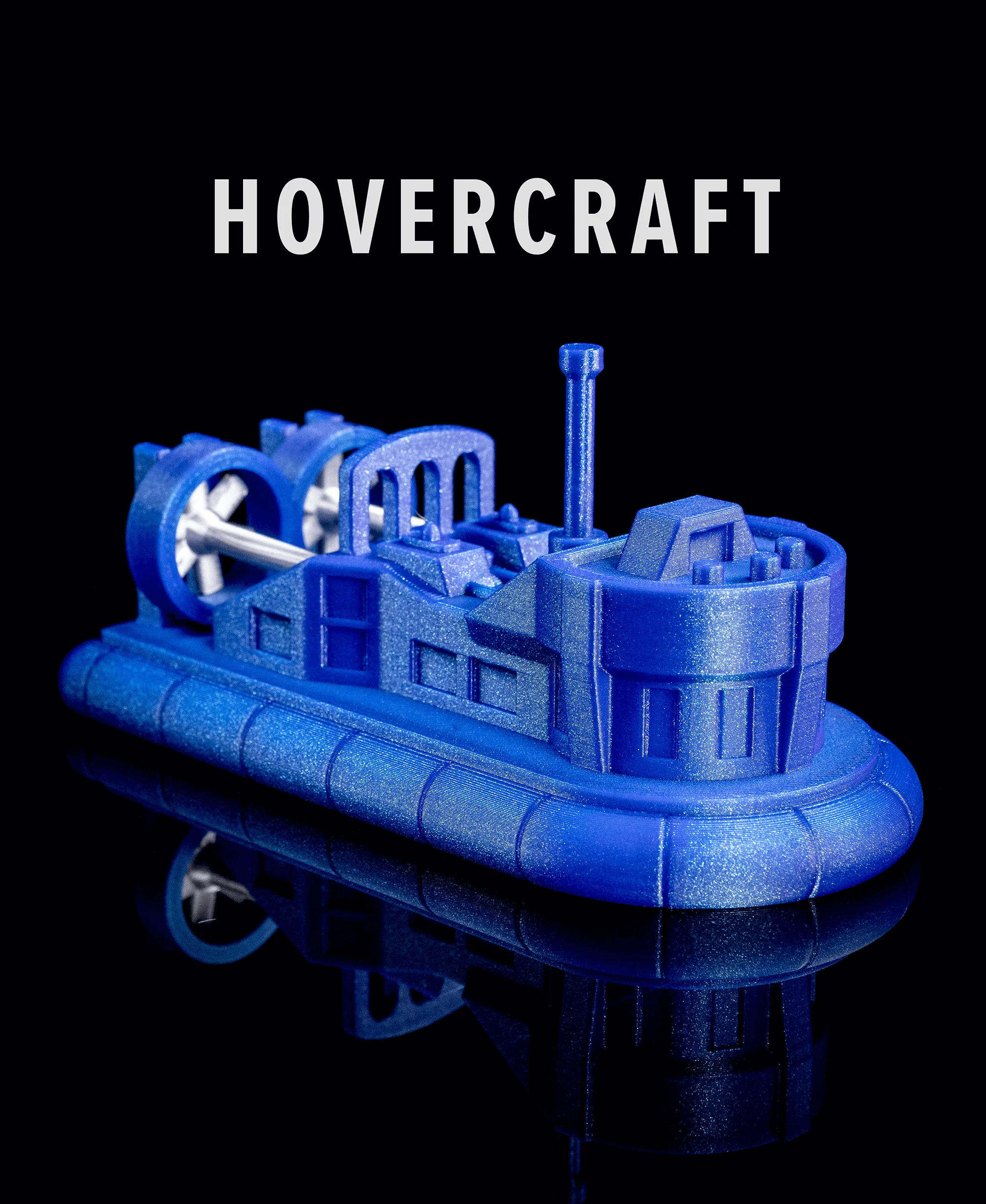 Hovercraft (Boat / Ship) 3d model