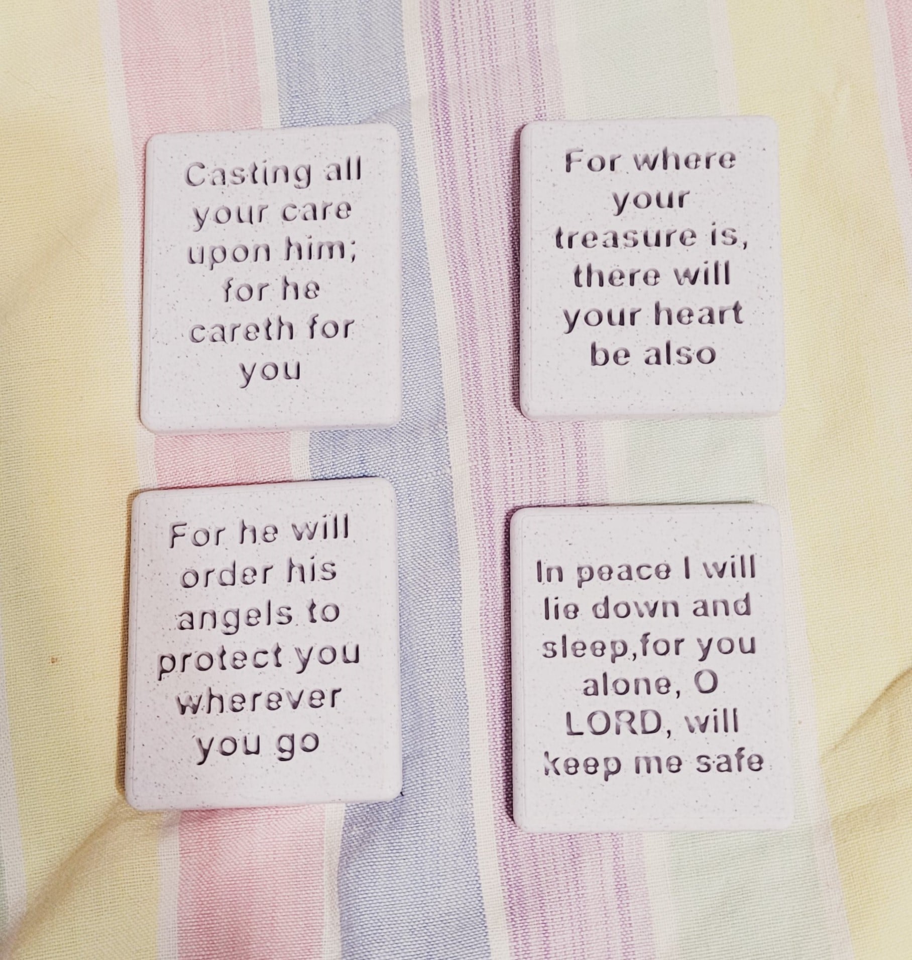 Scripture Stones Magnet V3 3d model