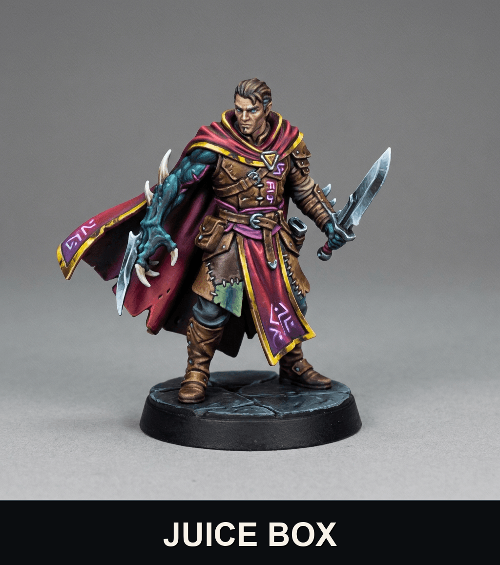 Iris and Orin - Juice Box STL - DCC Reimagined as 5e-Compatible Characters 3d model