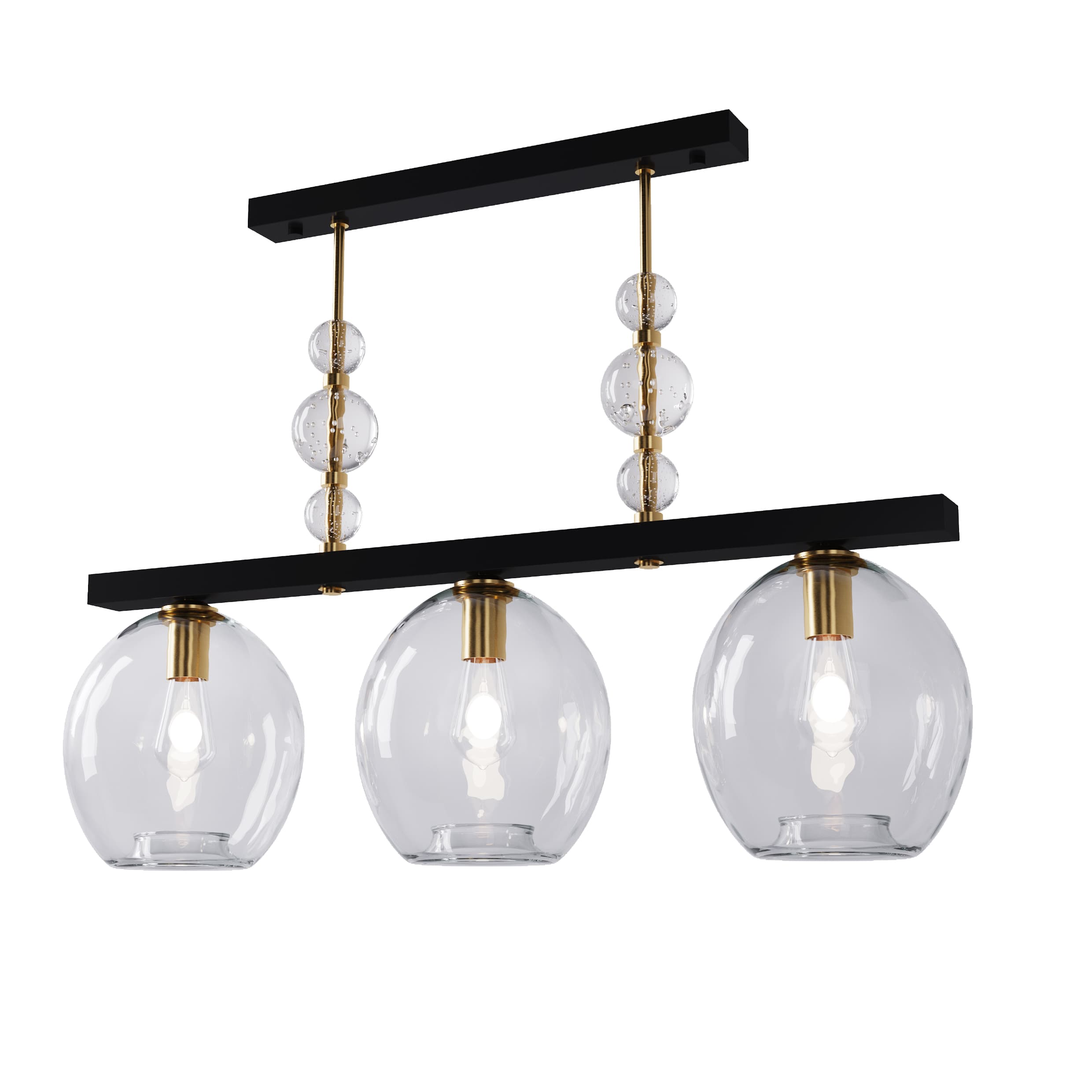 Geometric Colorglas lamp, SKU. 12101 by Pikartlights 3d model