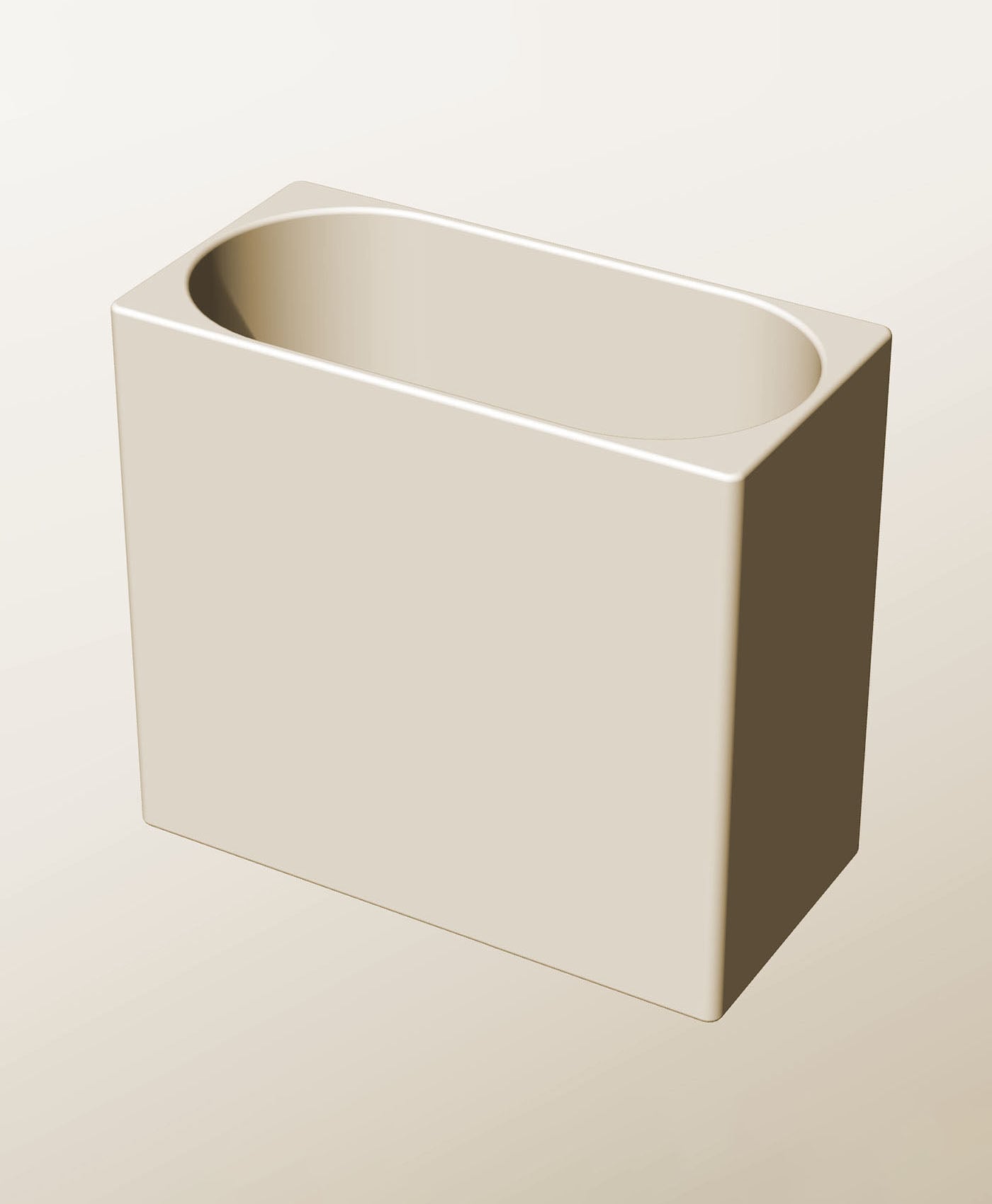 CX96-190 Modular component container for modern decor 3d printing 3d model