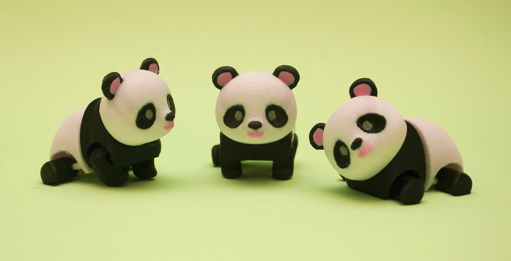 Flexi Panda 3d model