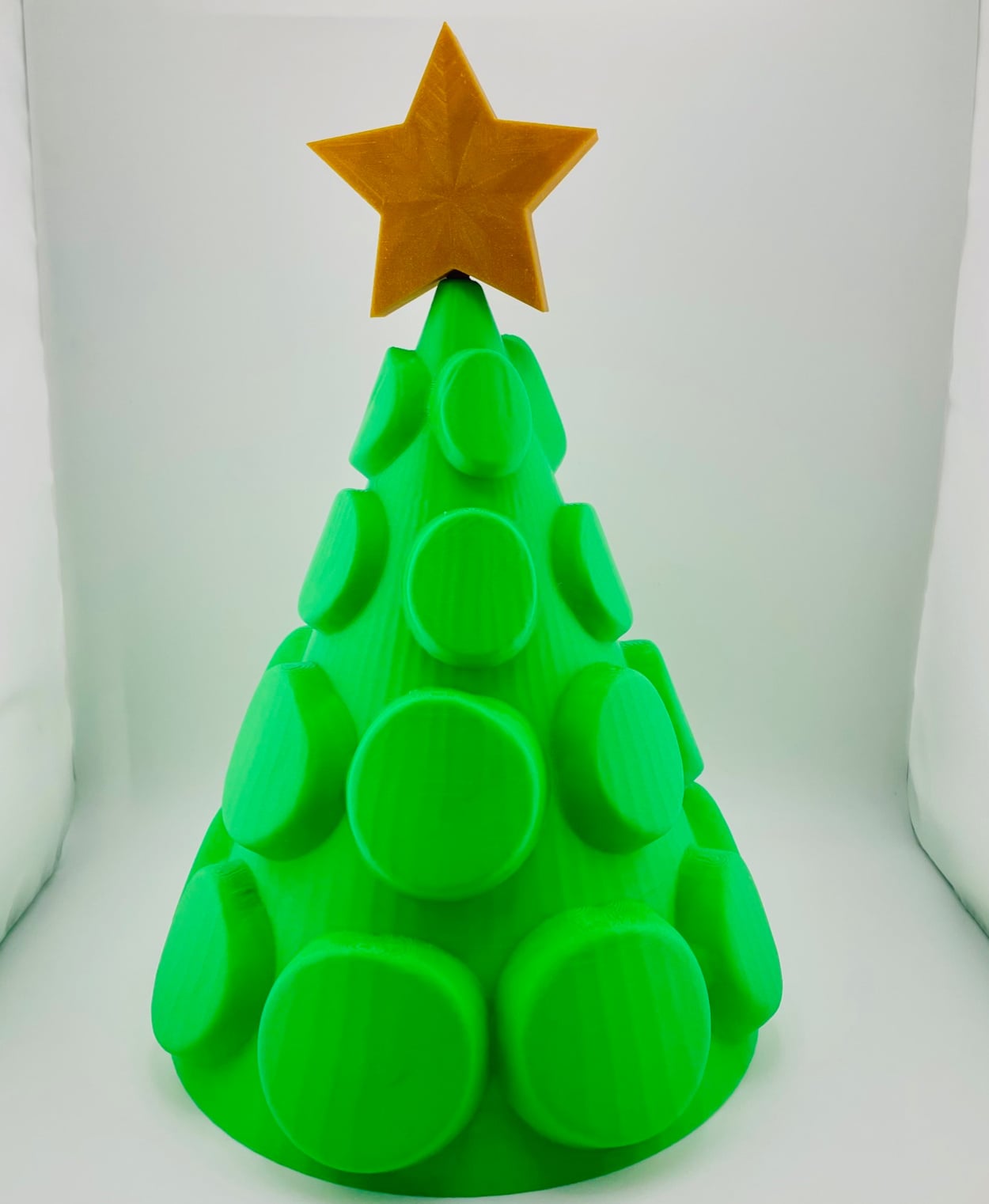 Christmas Tree Decor with Multiple Toppers 3d model
