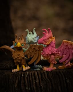 Twisty Griffin 3d model