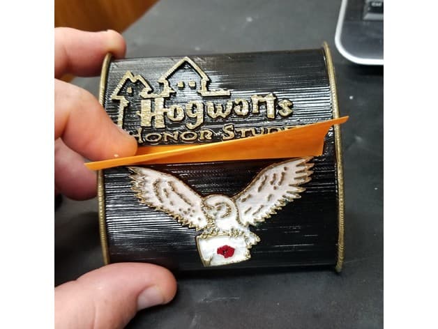 Potter Post-It Note Holder 3d model