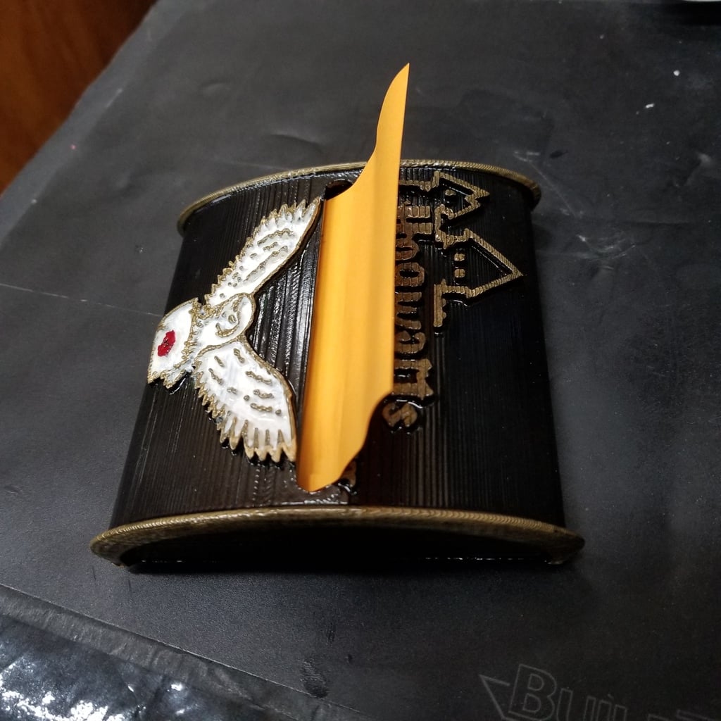 Potter Post-It Note Holder 3d model