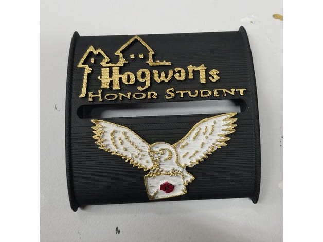 Potter Post-It Note Holder 3d model