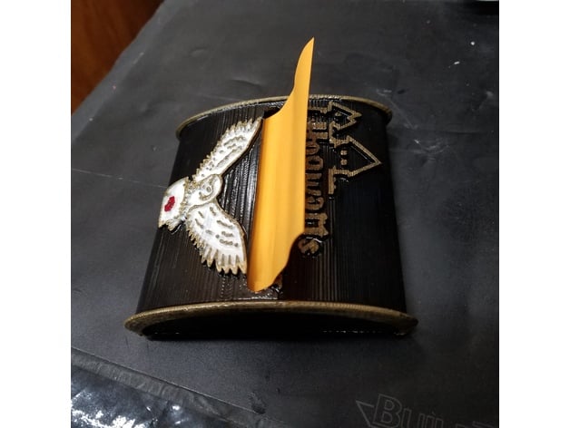 Potter Post-It Note Holder 3d model