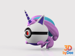 Rapidash (Galarian) 3d model