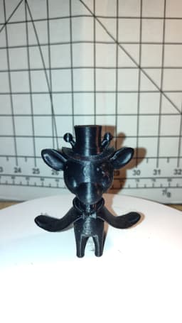 Halloween Freebie - Cute Costumed Critters - Real Jobs edition 3d model