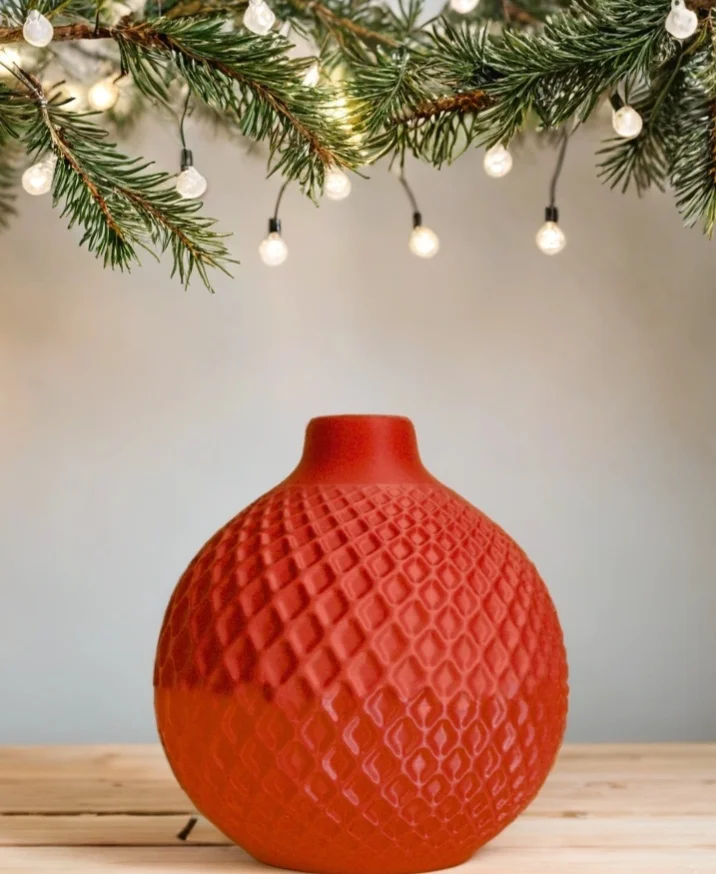 Noelle Vase for Cute and Simple Christmas Decor 3d model