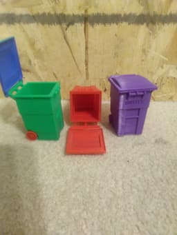 print in place trash can 3d model