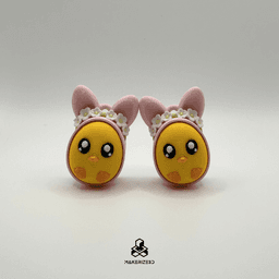 Bunny Chick Clicker 3d model