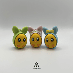 Bunny Chick Clicker 3d model