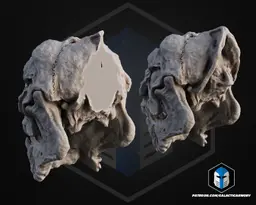 Rancor Skull - 3D Print Files 3d model