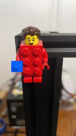 Building Brick T Slot Mount 3d model