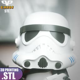 Sandtrooper Chibi STL for 3D Printing ChibiSTL 3DXM 3d model