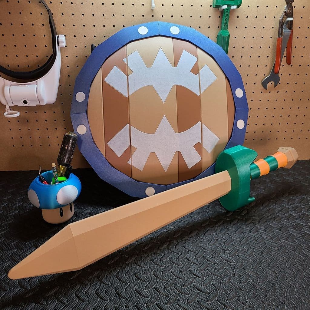 Links Wooden Sword 3d model