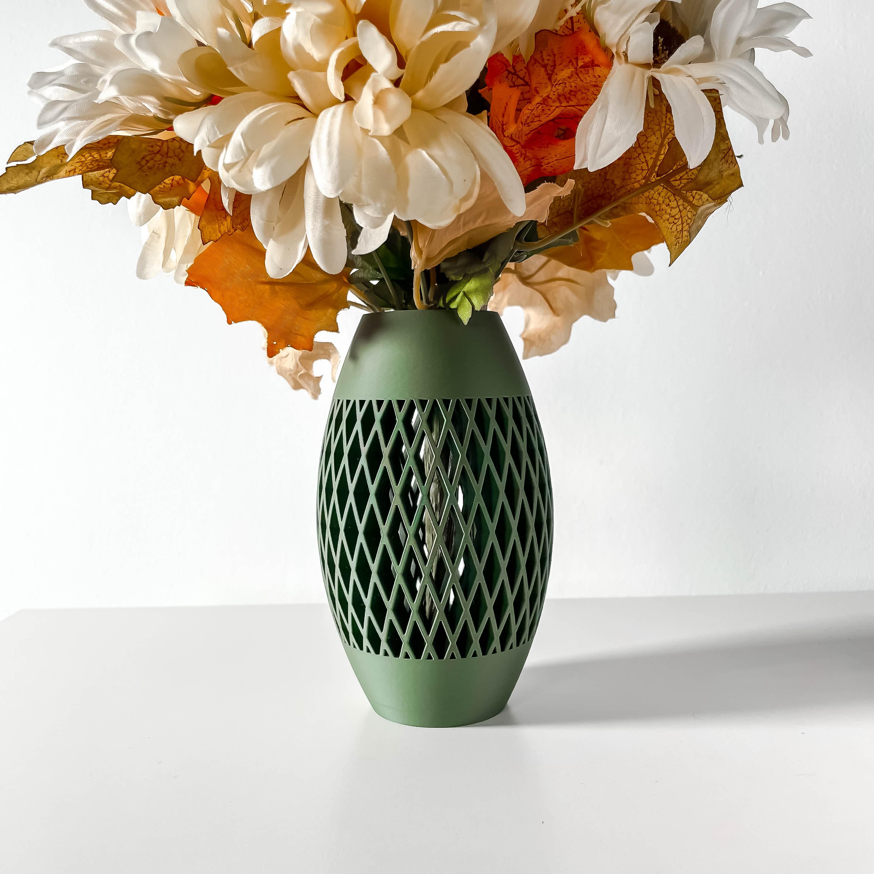 The Xero Vase, Modern and Unique Home Decor for Dried and Preserved Flower Arrangement | STL Fil 3d model