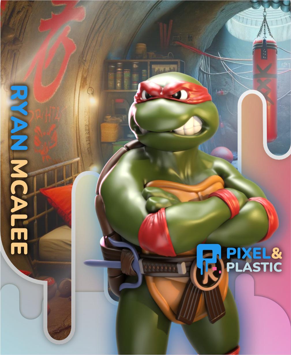 Raphael - TMNT 3d model