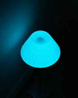 Squig Lamp // Multi-texture Lampshade 3d model