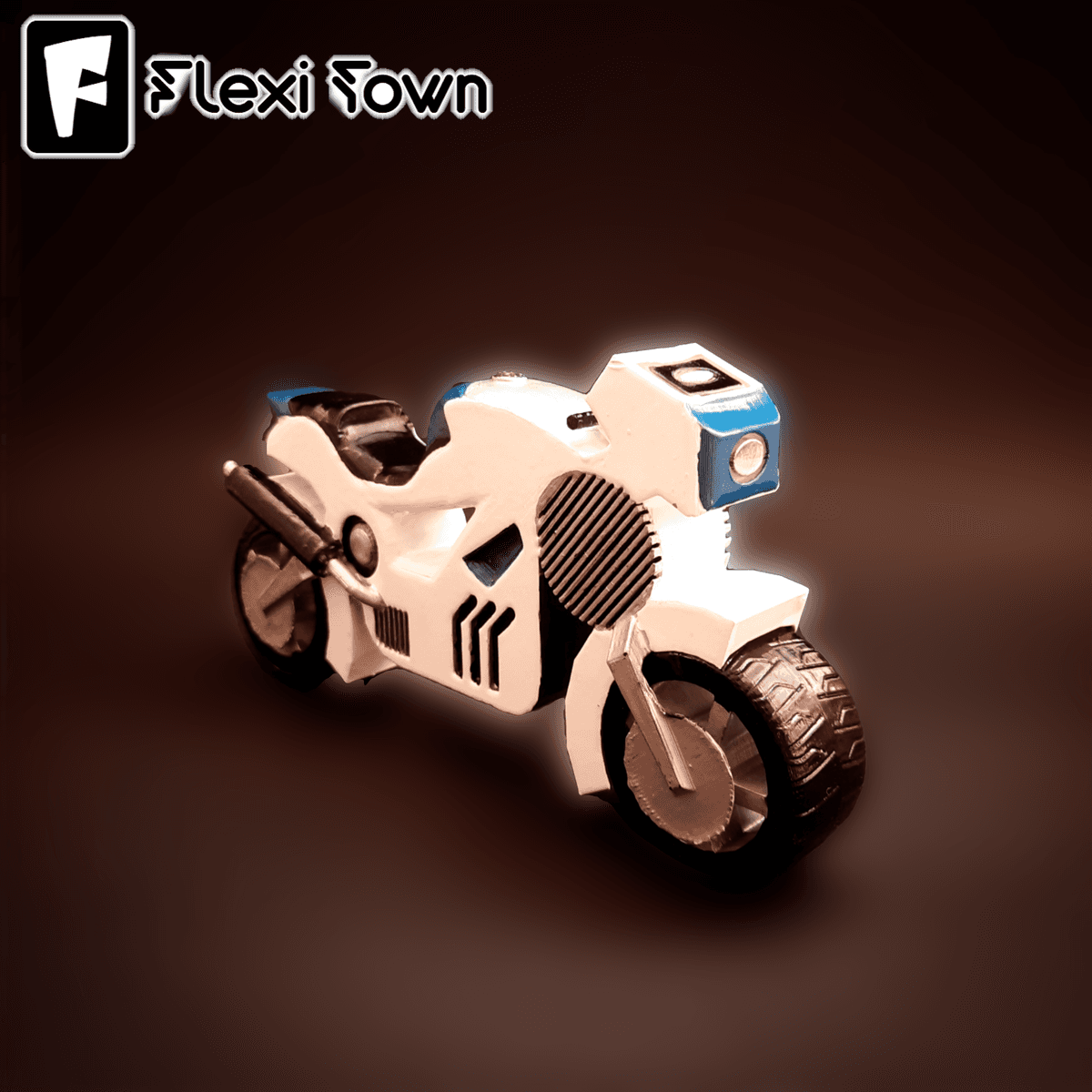 Flexi Rider Image Flexi Print-in-Place Bike Rider and Bike - 3D model by FlexiTown on ...