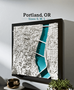 Portland, OR - L & XL 3d model