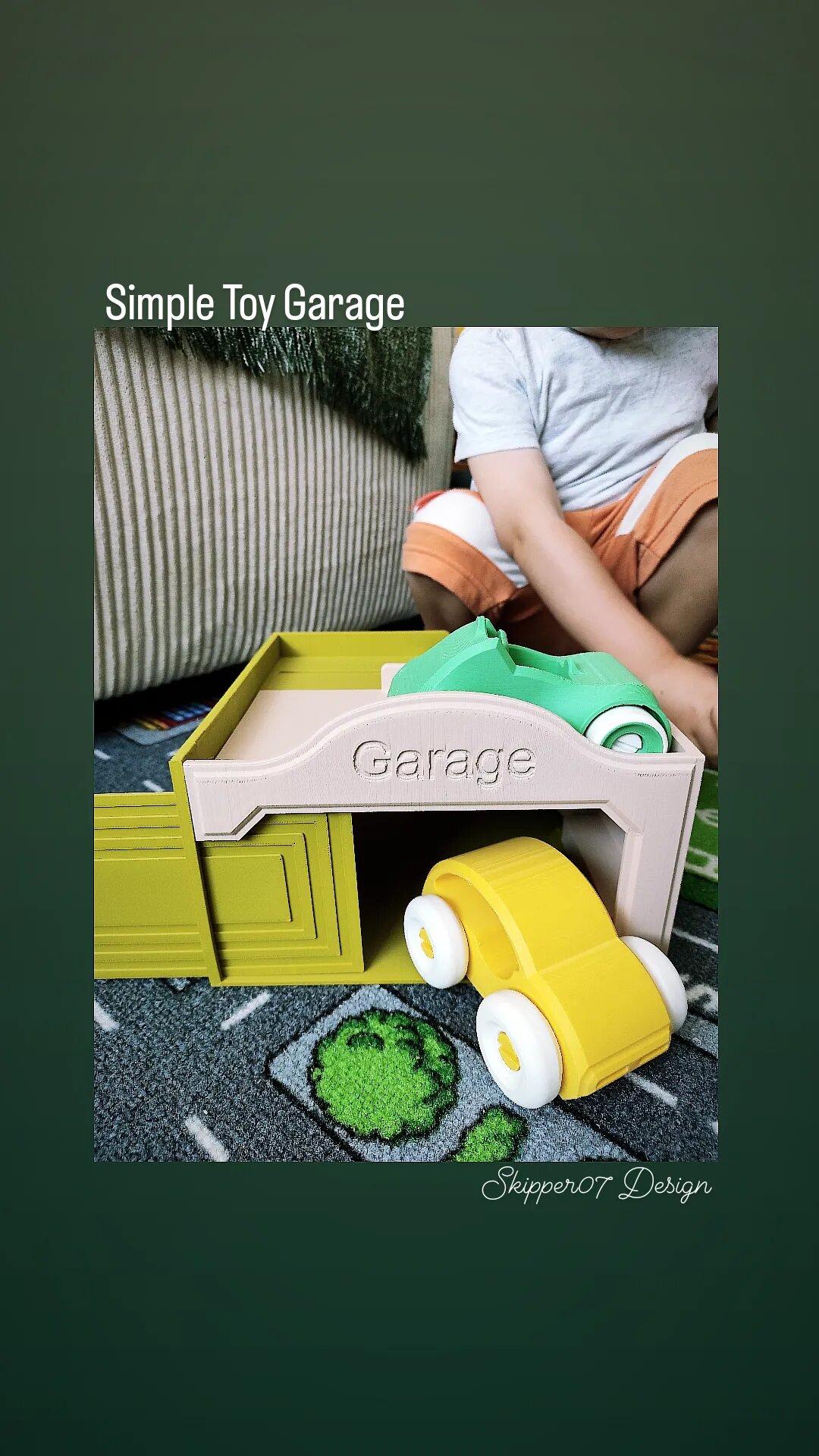 Toy Garage 2.0 3d model