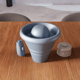 Tactical Megaphone - High Fidelity Desktop Accessory 3d model