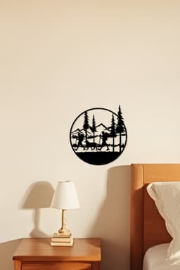 Camping Wall Art, Wall Decor, Home Decor 3d model